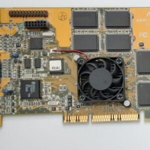 ASUS V3400 AGP Grafikkarte (nvidia Riva TNT, 16MB, retro, 1999)