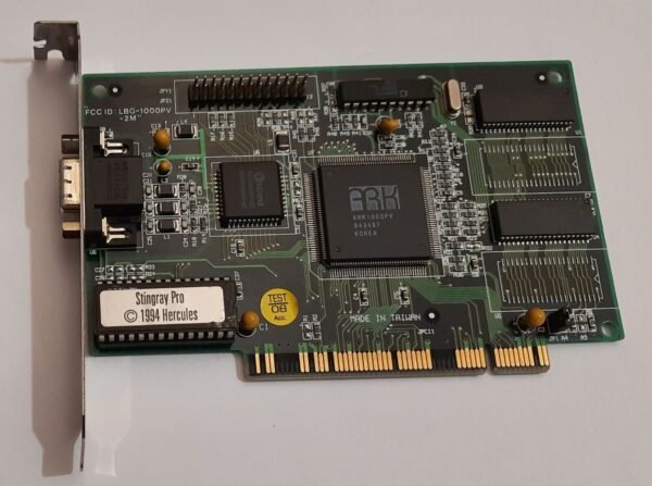 Hercules Stingray Pro PCI Grafikkarte (ARK1000PV, 1MB, retro, 1994) - Image 2