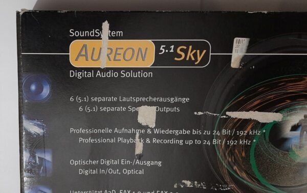 Terratec Aureon 5.1 Sky PCI Soundkarte (ICE1724, OVP, retro, 2002) - Image 9