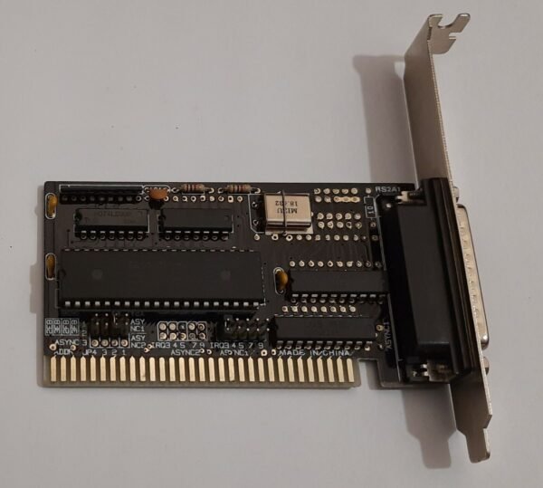RS-232 8-bit ISA Controller ( COM-Port, seriell, black pcb) - Image 2