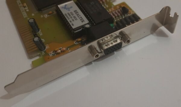Realtek RTVGA 91015 ISA Grafikkarte (RTG3106, RTVGA V3, 1MB, retro, 1991) - Image 3