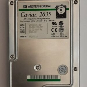 Western Digital Caviar 2635 IDE Festplatte (639MB, 1996)