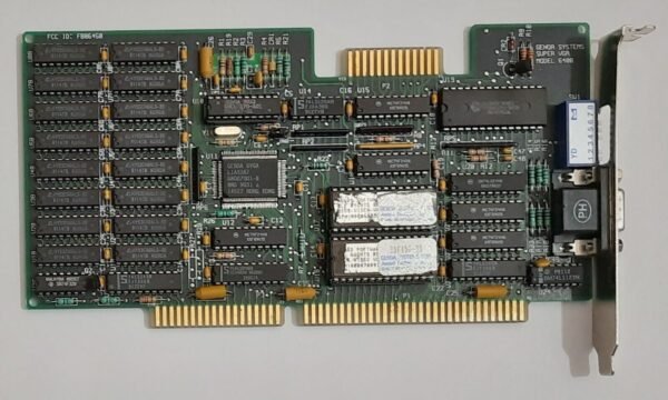 Genoa Super VGA 6400 ISA Grafikkarte (GVGA, L1A5367, GN007001-B, 512KB, 1990)