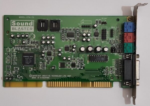 Creative Sound Blaster 16 WavEffects ISA Soundkarte (CT4170, Vibra 16XV, 1997)