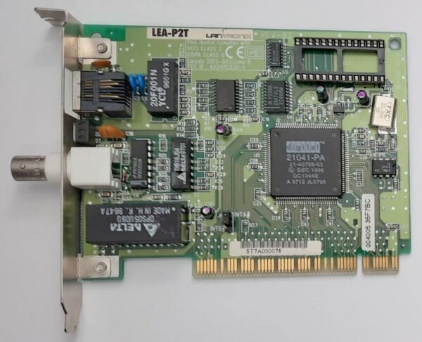 D-LINK DE-530CT+ PCI Netzwerkkarte (DEC 21041-PB, RJ45, BNC, retro, 1997)