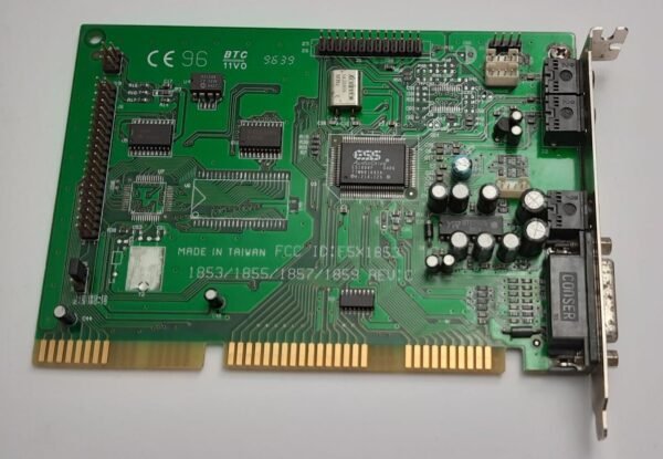 BTC 1853 ISA Soundkarte (ESS ES1868F, retro, 1996) - Image 2
