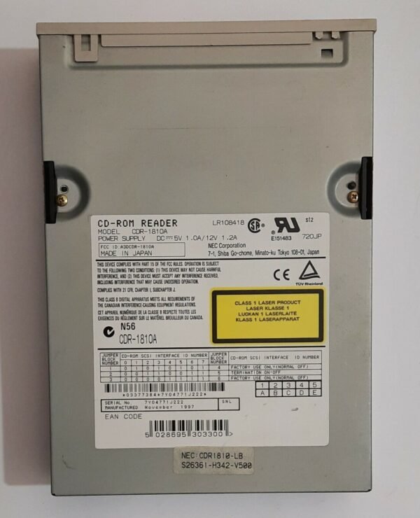 NEC CD-1810A 24x SCSI CD-ROM-Laufwerk (1997) - Image 2