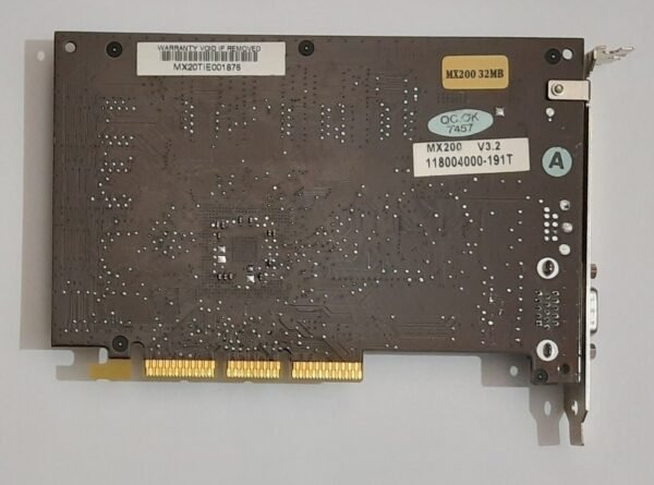 ABIT Siluro MX AGP Grafikkarte (nvidia GeForce2 MX200, 32MB, 2001) - Image 4