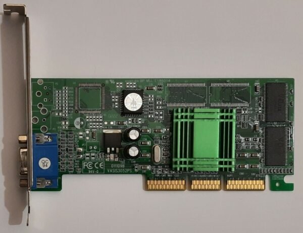 Pine 3D Phantom XP 2800 AGP Grafikkarte (SiS 305, 32MB, retro, 2002)