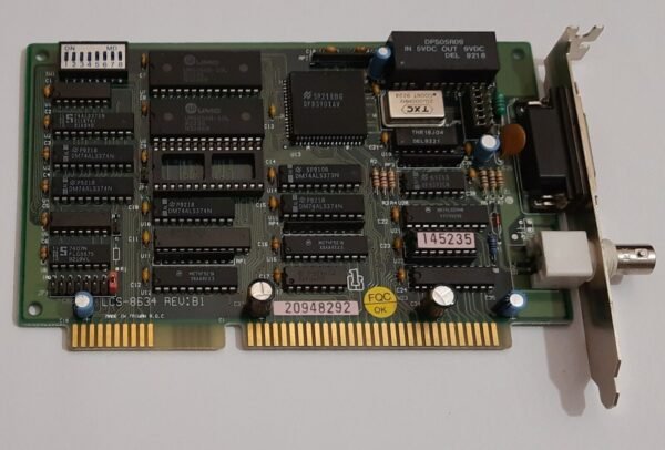 Longshine LCS-8634 Rev.B1 ISA Netzwerkkarte (BNC, Koax, 1992) - Image 2