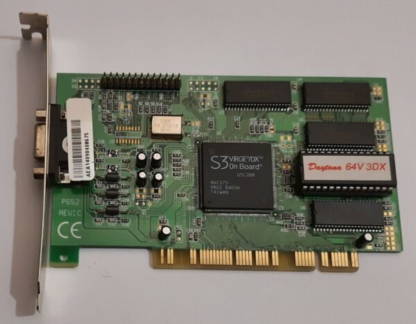 Palit Daytona 64V 3DX PCI Grafikkarte (S3 ViRGE/DX, 86C375, 4MB, 1998) - Image 2