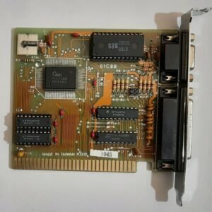 MGP 901 8-bit ISA Grafikkarte (HGC, monochrom, CGA?, GUTS MS61C88, 1989)