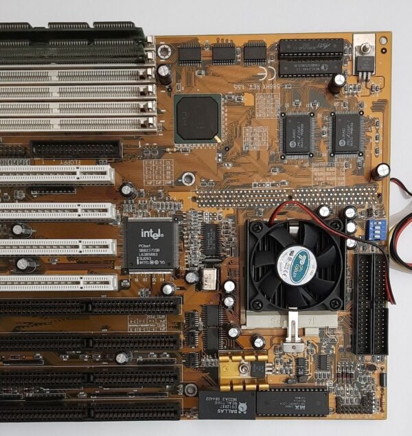 Gigabyte GA-586HX 1.55 Sockel 7 ISA Mainboard + Pentium MMX 166MHz + 128MB RAM - Image 3