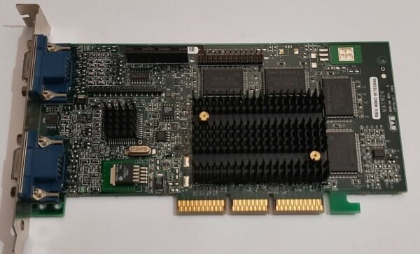 Matrox Millennium G400 AGP Grafikkarte (G4+MDH4A32G, Dual VGA, 32MB, 1999) - Image 2