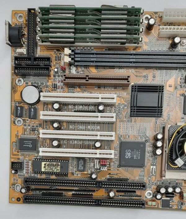 Gigabyte GA-586SG Sockel 7 ATX/AT ISA Mainboard + Pentium MMX 233MHz + 64MB RAM - Image 2