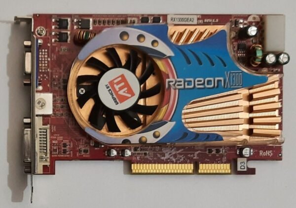 GeCube RX1300GEA2-D3 AGP Grafikkarte (ATI Radeon X1300, 256MB, AGP, DVI)