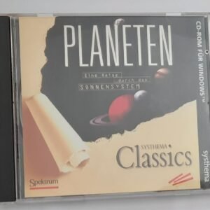 Planeten. Eine Reise durch das Sonnensystem CD-ROM (Windows 3.x/95, retro, 1998)