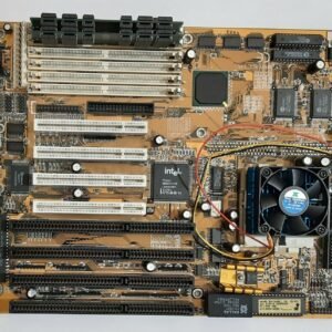 Gigabyte GA-586HX Sockel 7 ISA retro Mainboard + Pentium 200MHz + 128MB RAM