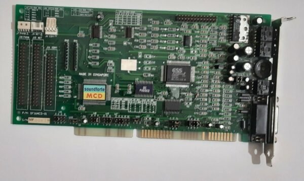 MediaForte SoundForte SF16MCD-01 ISA Soundkarte (ESS ES688F, 1995)