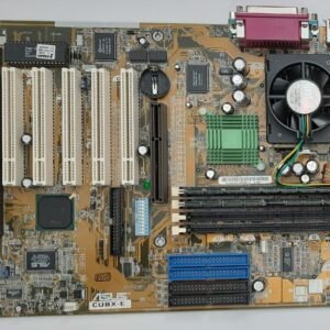 ASUS CUBX-E Sockel 370 AGP retro Mainboard + Pentium III 866MHz + 384MB RAM