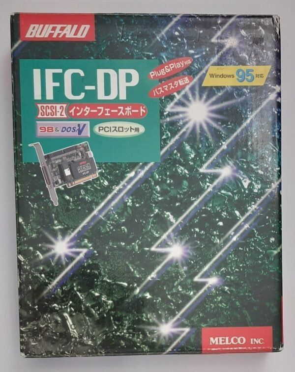 Melco Buffalo IFC-DP PCI SCSI Controller (IFP-AM-BA, retro, OVP, 1995)