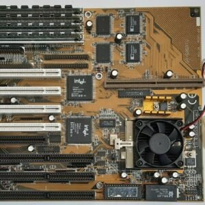 Gigabyte GA-586ATV Sockel 7 ISA retro Mainboard + Pentium MMX 200MHz + 64MB RAM