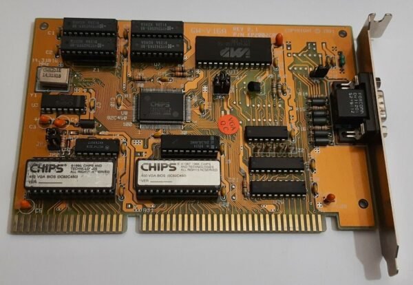 GW-V16A ISA Grafikkarte (Chips F82C450, 256KB, Octek?, 1991) - Image 2