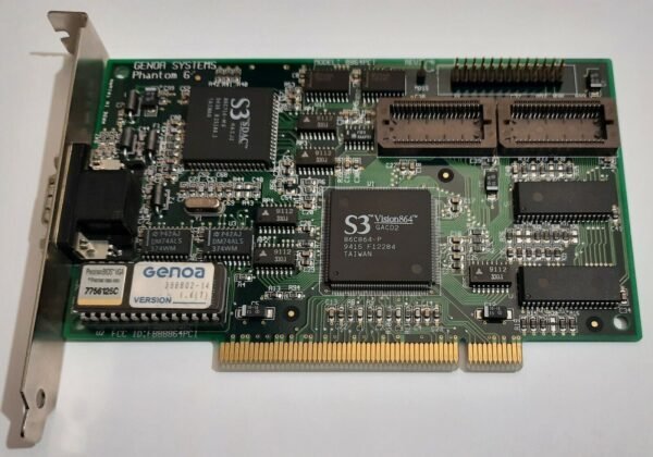 Genoa Phantom 64 PCI Grafikkarte (8864PCI, S3 Vision864, 1MB, 1994) - Image 2