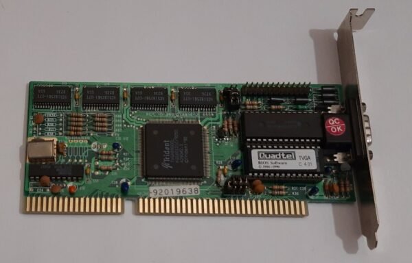 HIS 8900CL 4x256 ISA Grafikkarte (Trident TVGA8900CL-B, 1MB, 1993) - Image 2