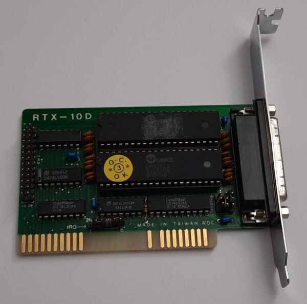 Costronic Real Time RTX-10D 8-bit ISA LPT Controller (parallel, retro, 1991) - Image 2