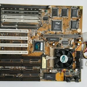 SOYO 5VA2 Sockel 7 ISA retro Mainboard + Intel Pentium 166MHz + 32MB EDO-RAM
