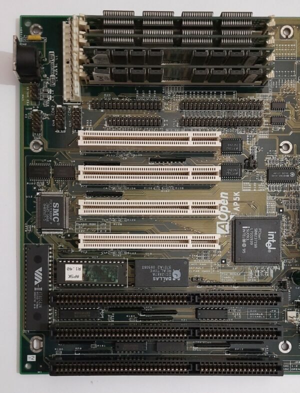 AOpen AP5K Sockel 7 ISA Mainboard + Intel Pentium MMX 166MHz + 64MB RAM - Image 2