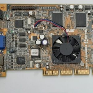 ASUS V6800 Deluxe AGP Grafikkarte (nvidia GeForce 256 DDR, 32MB, retro, 2000)