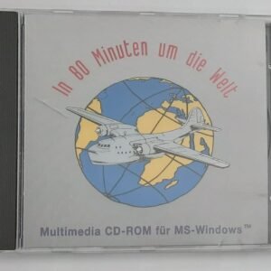 In 80 Minuten um die Welt. CD-ROM (CD GLOBE, 486, Windows 3.x, retro)
