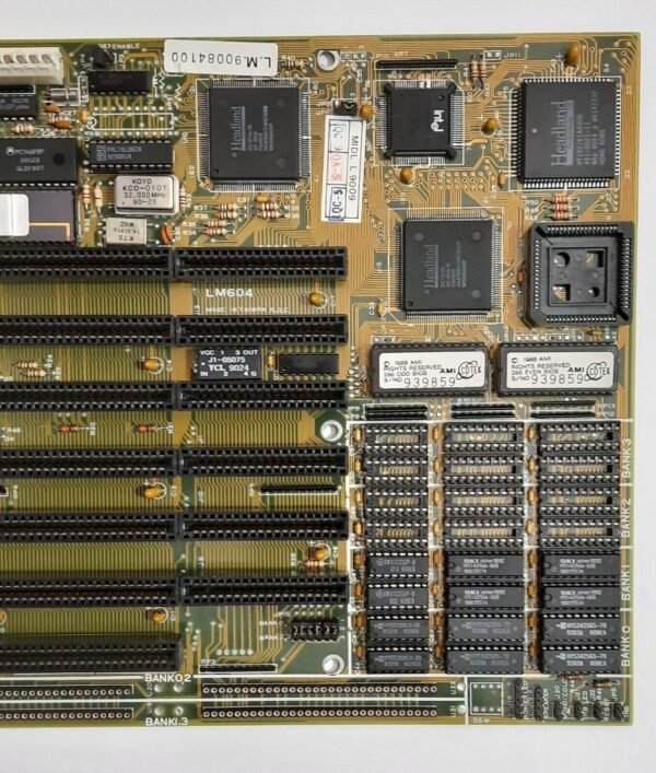 Leadman Electronics LM604 386 ISA retro Mainboard + 80386SX 16MHz + 512KB RAM - Image 3