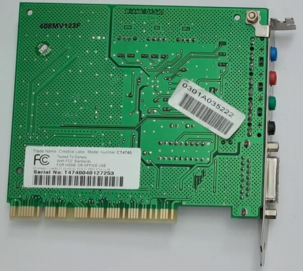 Creative AudioPCI 64V PCI Soundkarte (CT4740, ES1373, retro, 1999) - Image 4