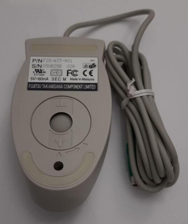 Fujitsu FID-677-401 PS/2 Mouse (retro, NOS) - Image 2