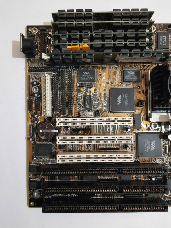 ZIDA 5SVA Ver 1.2 Sockel 7 ISA retro Mainboard + Pentium MMX 200MHz + 64MB RAM - Image 2