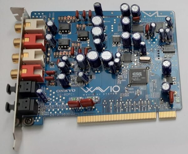 Onkyo WAVIO SE-80 PCI Soundkarte (ESS Maestro-3i , ES1983S, retro, 2002) - Image 2