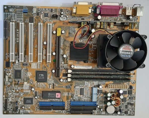 ASUS A7V133 Sockel A  AGP Mainboard + AMD Athlon 1400MHz + 512MB SD-RAM