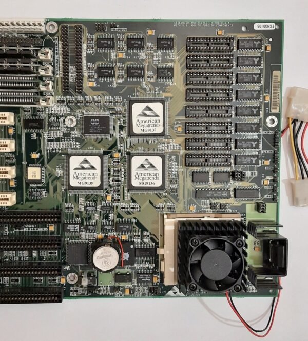 AMI Atlas PCI ISA Sockel 5 retro Mainboard + Intel Pentium 100MHz + 32MB RAM - Image 3