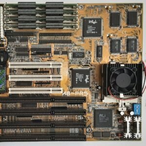 ABIT AB-PR5 ISA Sockel 7 retro Mainboard + Intel Pentium 133MHz + 32MB EDO-RAM