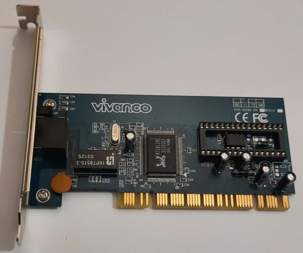 Vivanco 37VI-12250-211 PCI Netzwerkkarte (Realtek RTL8039D, RJ45, 100Mbit) - Image 2