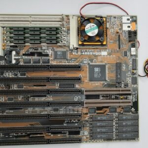 ASUS VL/I-486SVG0 VLB ISA retro Mainboard + Intel 80486DX2 66MHz + 16MB RAM