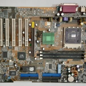 ASUS A7V 1.02 Sockel A retro AGP Mainboard + AMD Athlon 900MHz + 256MB SD-RAM
