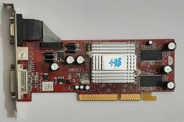 HIS R8NH0310 AGP Grafikkarte (ATI Radeon 9550, 128MB, 2004)