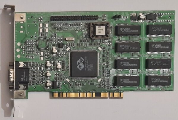 ATI 3D Charger PCI Grafikkarte (Rage II+DVD, 4MB, retro, 1997)