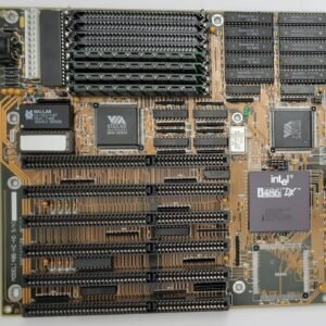 FIC 486-HC-HD 486 ISA retro Mainboard + Intel 80486DX 33MHz + 4MB RAM
