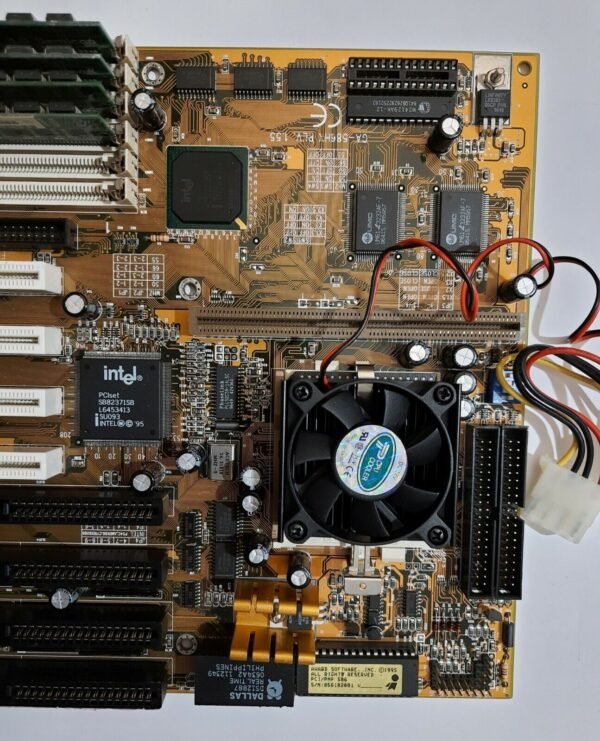 Gigabyte GA-586HX 1.55 Sockel 7 ISA Mainboard + Pentium 200MHz + 64MB RAM OVP - Image 4