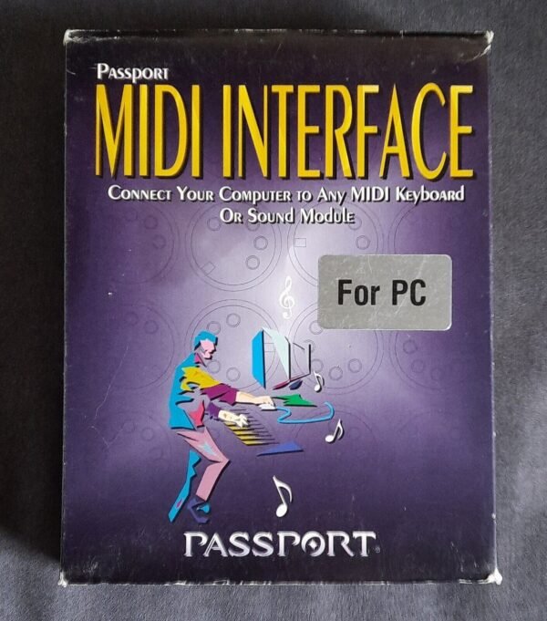 Passport MPU-401 8-bit ISA Midi-Interface (1992, retro, OVP)